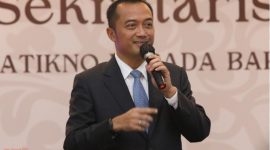Menteri Sekretaris Negara (Mensesneg)  Prasetyo Hadi. Foto (Doc.Ist)
