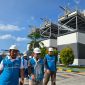 Direktur Manajemen Pembangkitan PT PLN (Persero), Rizal Calvary Marimbo beserta jajaran manajemen PT PLN (Persero) saat melakukan kunjungan ke PLTMG Rangko berkapasitas 20 MW, Kabupaten Manggarai Barat. PLTMG Rangko menjadi salah satu tulang punggung salam sistem kelistrikan Pulau Flores. Foto (PLN UIK Dwipantara).