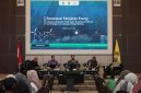 Sosialisasi bertajuk "Akselerasi Kapasitas Publik dengan Pemahaman Kebijakan Energi Nasional dan Isu Strategis, serta Cadangan Energi Nasional" yang digelar bersama Universitas Mataram, Nusa Tenggara Barat (NTB), pada Kamis (20/8/2026). Foto (PLN UIW NTB)