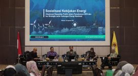 Sosialisasi bertajuk "Akselerasi Kapasitas Publik dengan Pemahaman Kebijakan Energi Nasional dan Isu Strategis, serta Cadangan Energi Nasional" yang digelar bersama Universitas Mataram, Nusa Tenggara Barat (NTB), pada Kamis (20/8/2026). Foto (PLN UIW NTB)