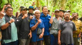 Gubernur NTB Lalu Muhamad Iqbal datang langsung menemui Gabungan Kelompok Tani (Gapoktan) kawasan Sesaot, Selasa (1/9/2026)