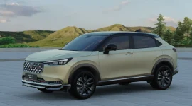 Honda HRV warna Sand Khaki Pearl Two Tone. Foto (honda-bandung)