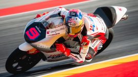 Veda Ega Pratama lolos ke Q2 Moto3 Mandalika/foto Instagram @astrahondaracingteam