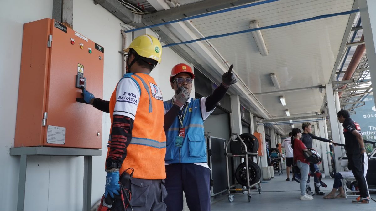 PLN UIW NTB sukses kawal gelaran MotoGP di hari Pertama. Jumat (09/10/2026). Foto (PLN UIW NTB)